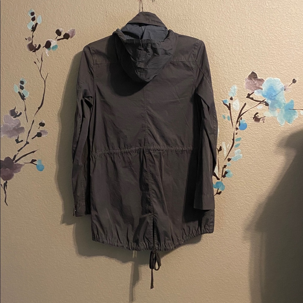 James perse, lightweight, anorak utility jacket in slate S - Picture 4 of 9